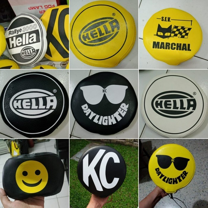 Custom Cover Lampu Tembak Lampu Sorot Lampu Rally Piaa Hella Cibie Dll