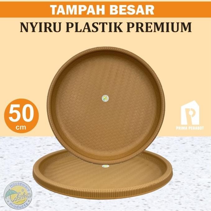 `````````] Tampah Besar /Nyiru /Nampan Premium Tabitha 50 CM