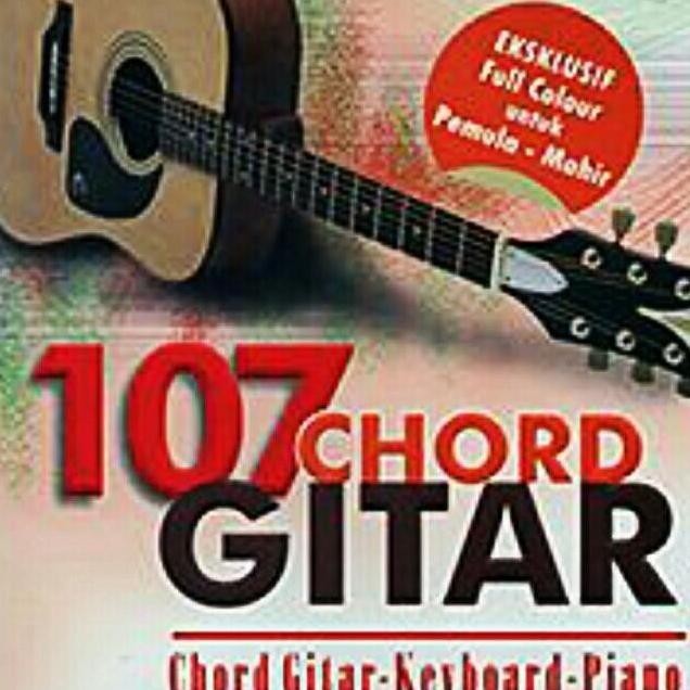 [New Ori] Buku 107 Chord Gitar Chord Gitar, Keybo