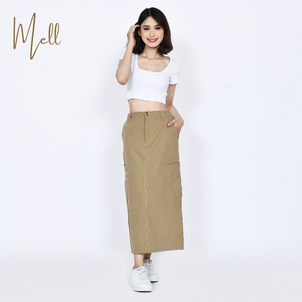 UI8 ROCCA BY MELL - ROK KARGO WANITA - ROK KARGO - ROK SPAN - ROK KANVAS EQH