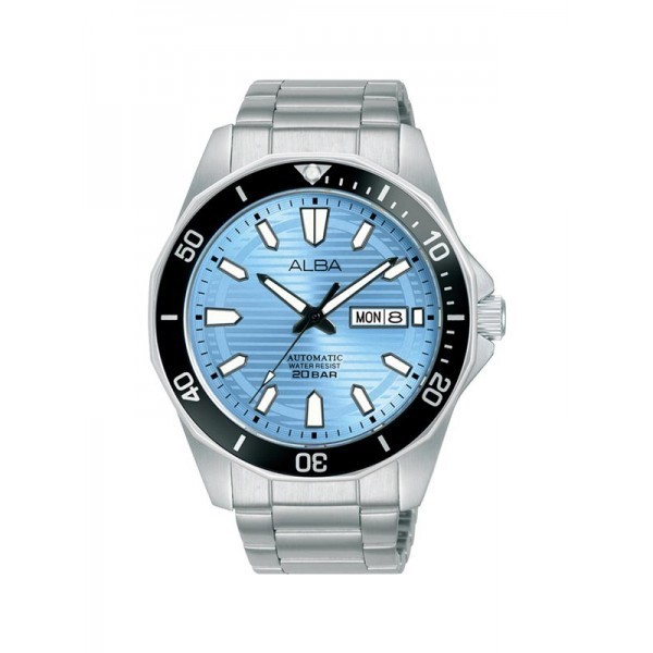 Jam Pria Alba  Original Sport Silver Stainless Steel AL4459 X1