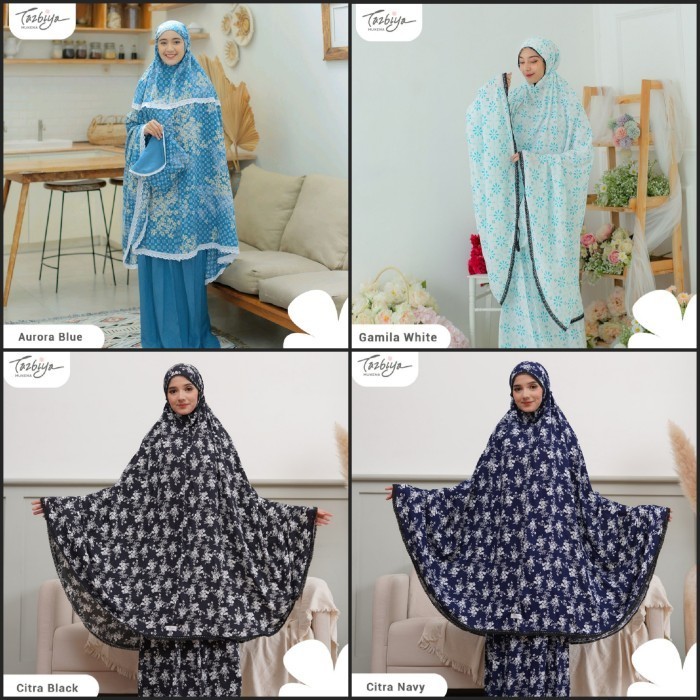 COD MUKENA TAZBIYA MOTIF/POLOS RENDA