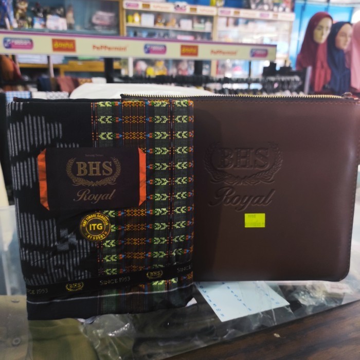 COD Sarung BHS Spunsilk Songket