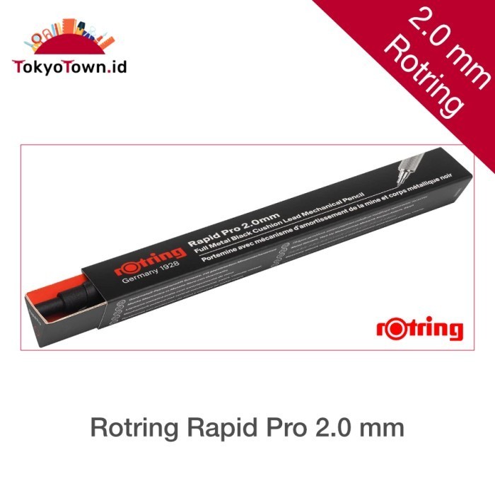 

Rotring Rapid Pro 2.0 Mm Drafting Pencil Black