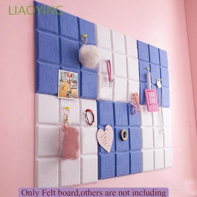 *****] IG Papan Kain Felt Tempat Memo/Pesan/Jadwal Gaya Nordic untuk Dinding