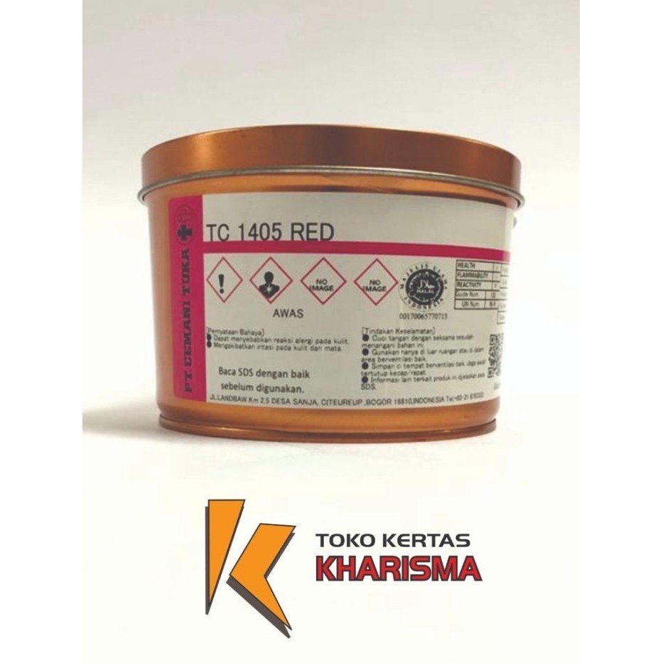 

Tinta Cetak , Cemani Toka , Tc 1405 Red