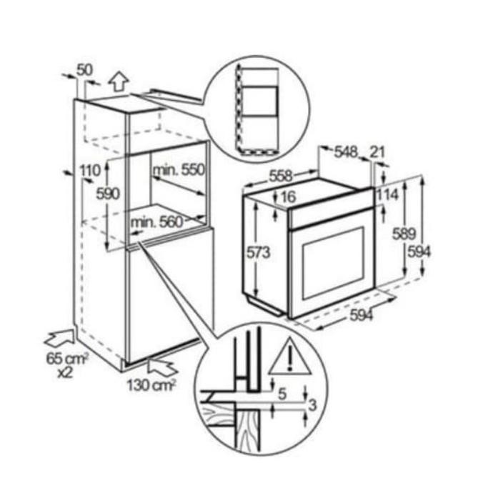 Murah Oven Built-In Gas Electrolux Eog 1102 Cox Elegan Daikinxa