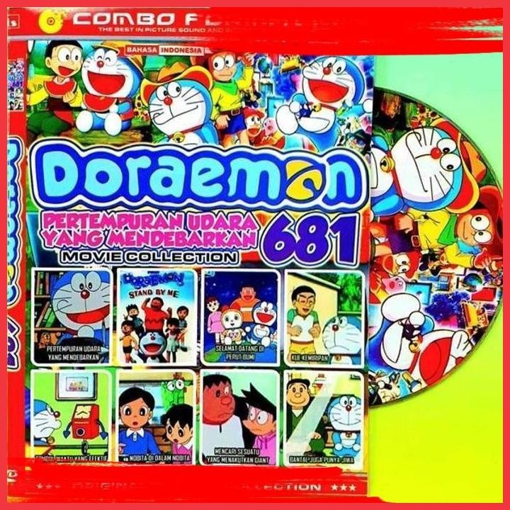 (bk han) kaset dvd film baru doraemon bahasa indonesia-film anak kartun animasi anime terlaris