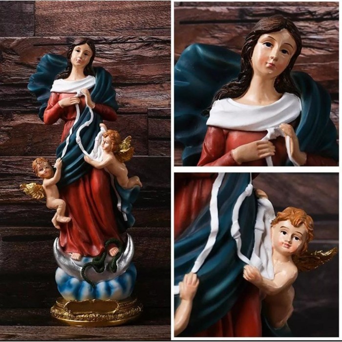Patung Maria Pengurai Simpul ITALY/ Patung Rohani Bunda Maria