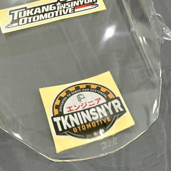 Windshield Visor Depan BM Clear Thailand PCX 160 Presisi Original Import Premium