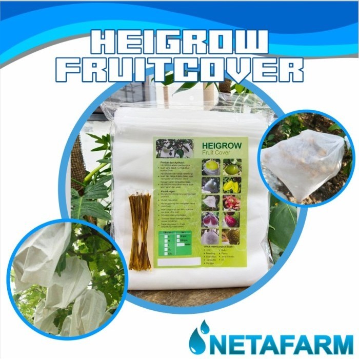 

Heigrow Fruit Cover / Pembungkus Buah Ukuran M ( 1 Pack = 100 Pcs )