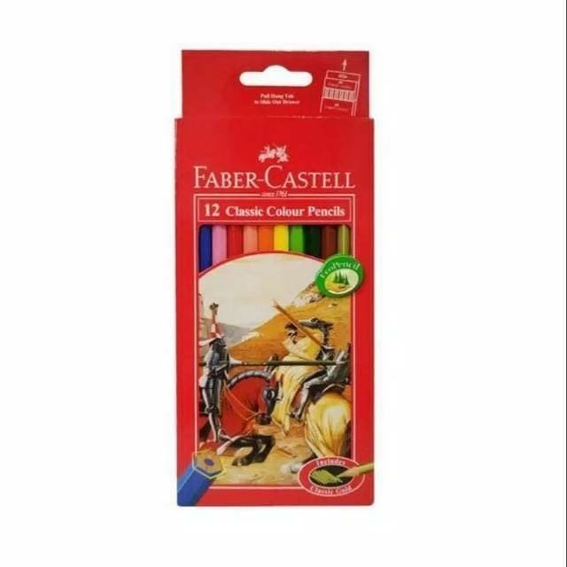 

Segera Miliki Classic Colour Faber Castell 12 Long / Pensil Warna 12 Panjang Limited