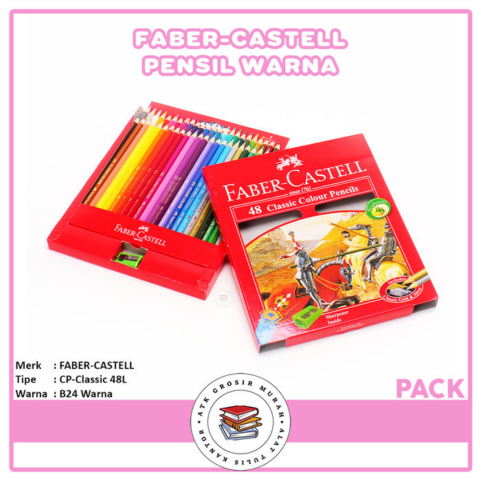

Promo Bulan Ini Pensil Warna Faber Castell Isi 48 Classic Hemat