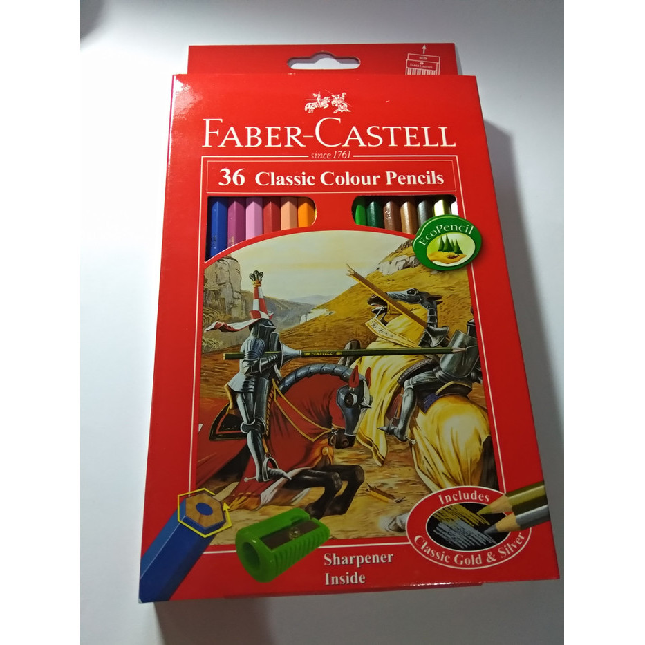 

Aman Pensil Warna Faber Castell Classic 36 Warna Sale!!!