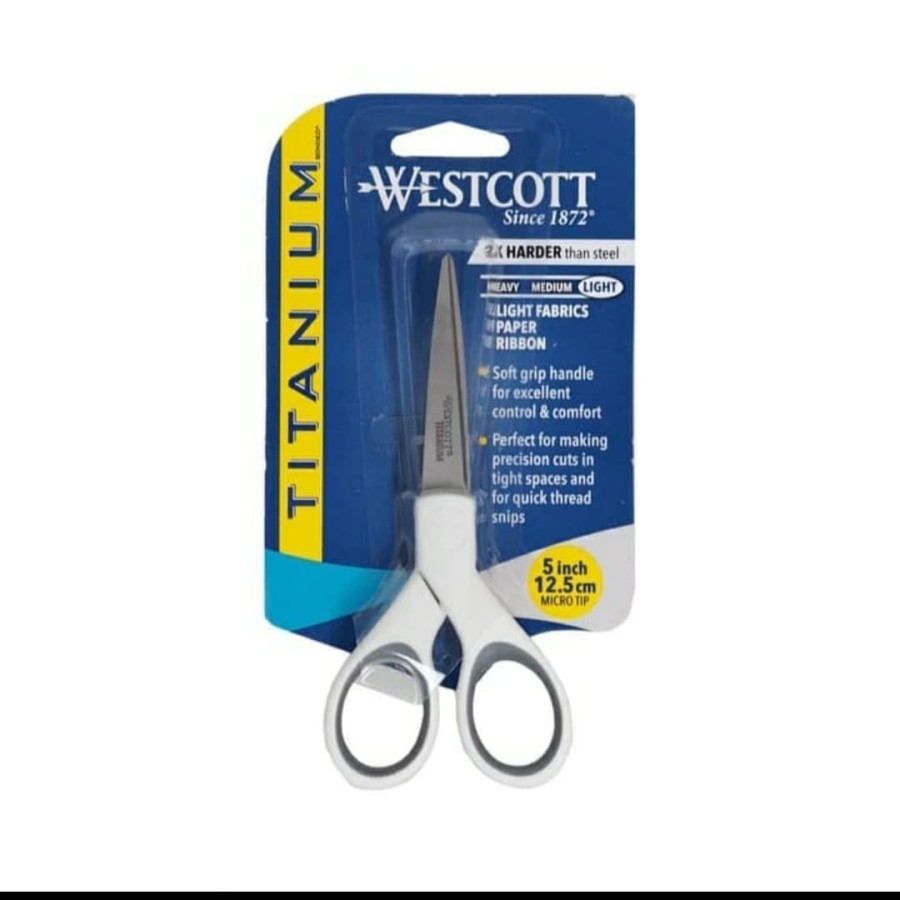 

WESTCOTT Titanium Bonded 5 inch Micro Tip Scissors