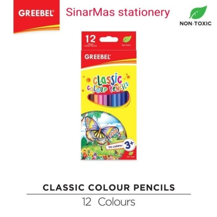 

Produk Pensil Warna Greebel 12 Klasik Panjang /Greebel Classic Colour Pensil Murah