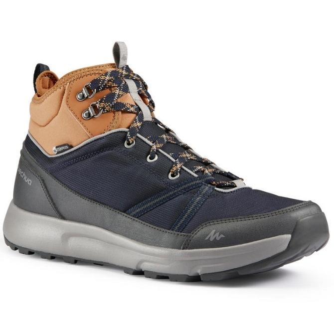 Decathlon Quechua Sepatu Hiking Pria NH150 Mid - 8554571