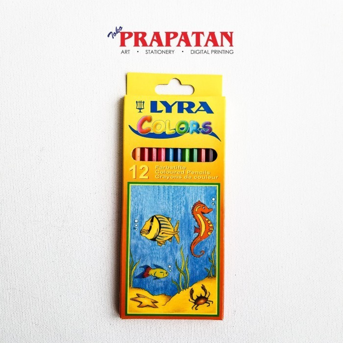 

Promo Pensil Warna Lyra Farbstifte 12 Warna / Lyra Coloured Pencils Murah