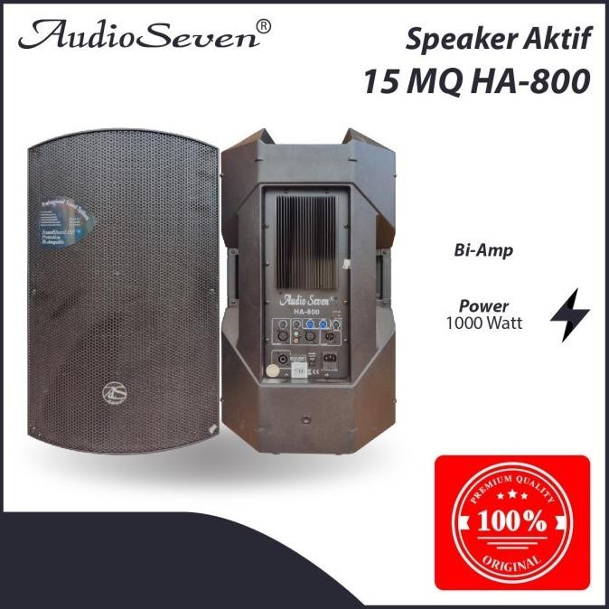 Speaker Aktif Audio Seven 15 Mq Ha-800 15 Inch Original Revvian232
