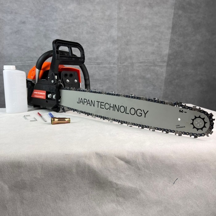 Chainsaw Apr Japan 5800 22Inch Chainsaw 2Tak Mesin Senso Gergaji Kayu Original Dan Terpercaya