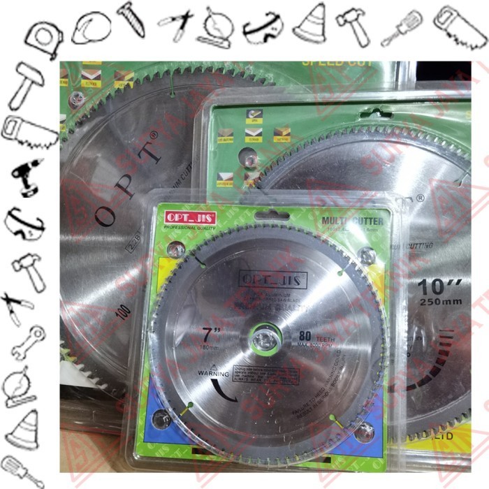 Mata Potong Alumunium / Saw Blade 6 Inch Original Dan Terpercaya