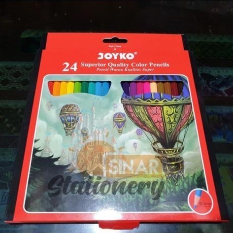 

Lucu Pensil Warna Joyko 24 Cp 101 Promo