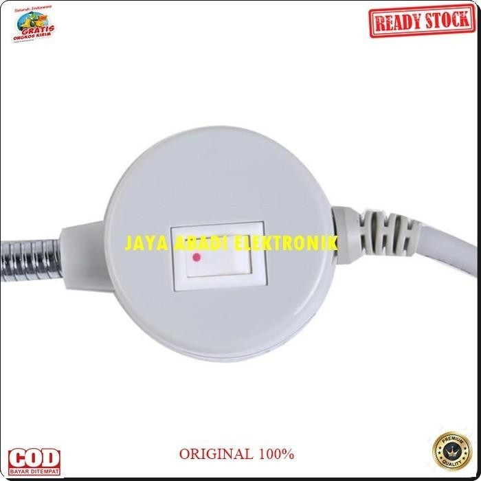 ORIGINAL LAMPU BELAJAR TEMPEL LED MAGNET SAKLAR COLOK SAMBUNGAN RUMAH