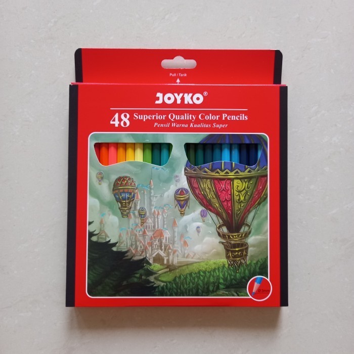 

Dijual Color Pencil/ Pensil Warna Joyko Cp -48 Pb/48 Warna Sale!!!