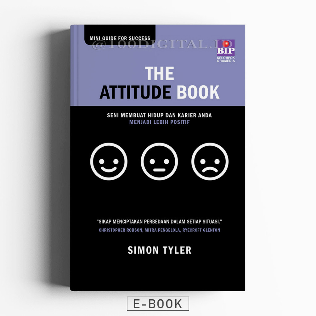 

(ID771) THE ATTITUDE BOOK ; Seni membuat hidup & karier anda menjadi lebih positif