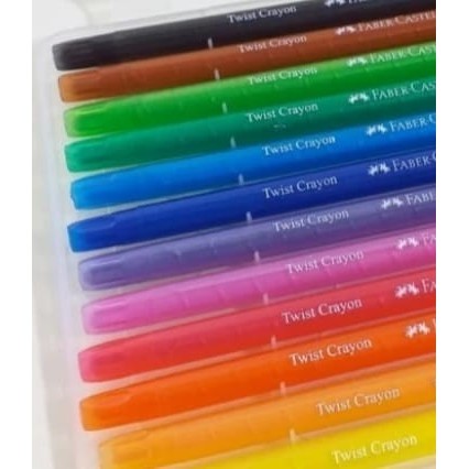 

Produk Unggulan Faber Castell Twist Crayon / Crayon Putar 12 Color Murah