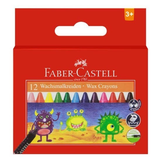 

Sale!!! Faber Castell Wax Crayon Set 12 24 Jumbo Krayon Lilin Hot Sale