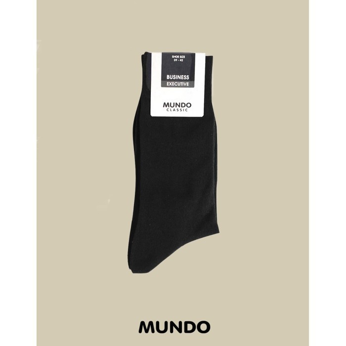 Mundo-Kaos Kaki Pria- Kaos Kaki Mundo-Kaos Kaki Business Sebetis-Iq2