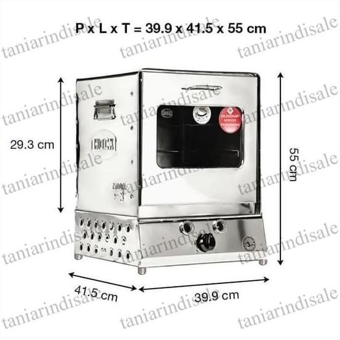 Diskon Oven Gas Hock Portable Stainless Steel / Oven Hock Stainless Okemall88