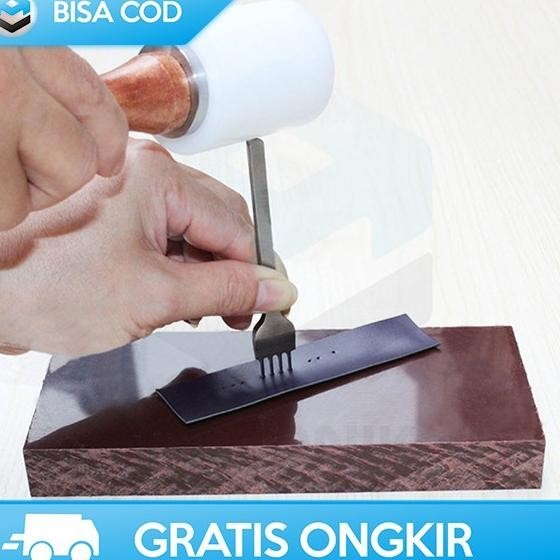 

Leather Craft Tools Alat Diy Stitching Hole Punch Prong Metal 4 Tipe | Opheliazulaikastore