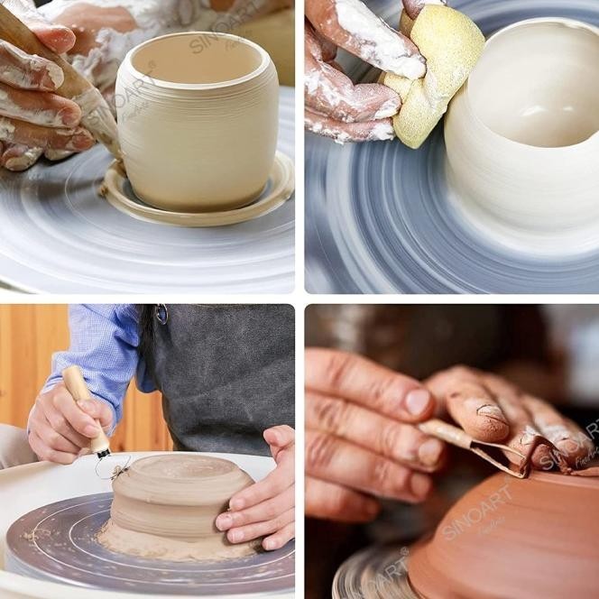 

Sinoart Ceramic Clay Pottery Tool Kit Alat Ukir Pahat Tembikar | Opheliazulaikastore