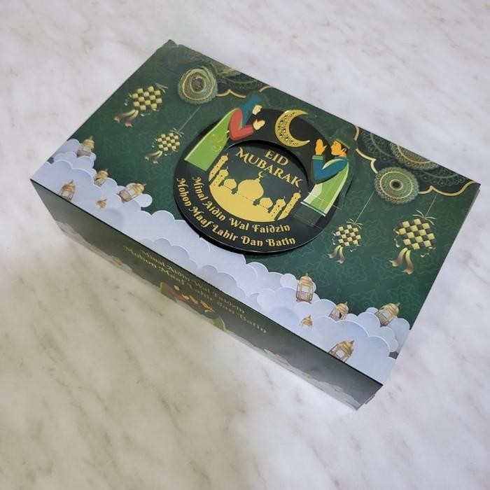 

Box Sliding Hampers Lebaran Isi 3 Toples 350 Gr Kue Kering Idul Fitri 071