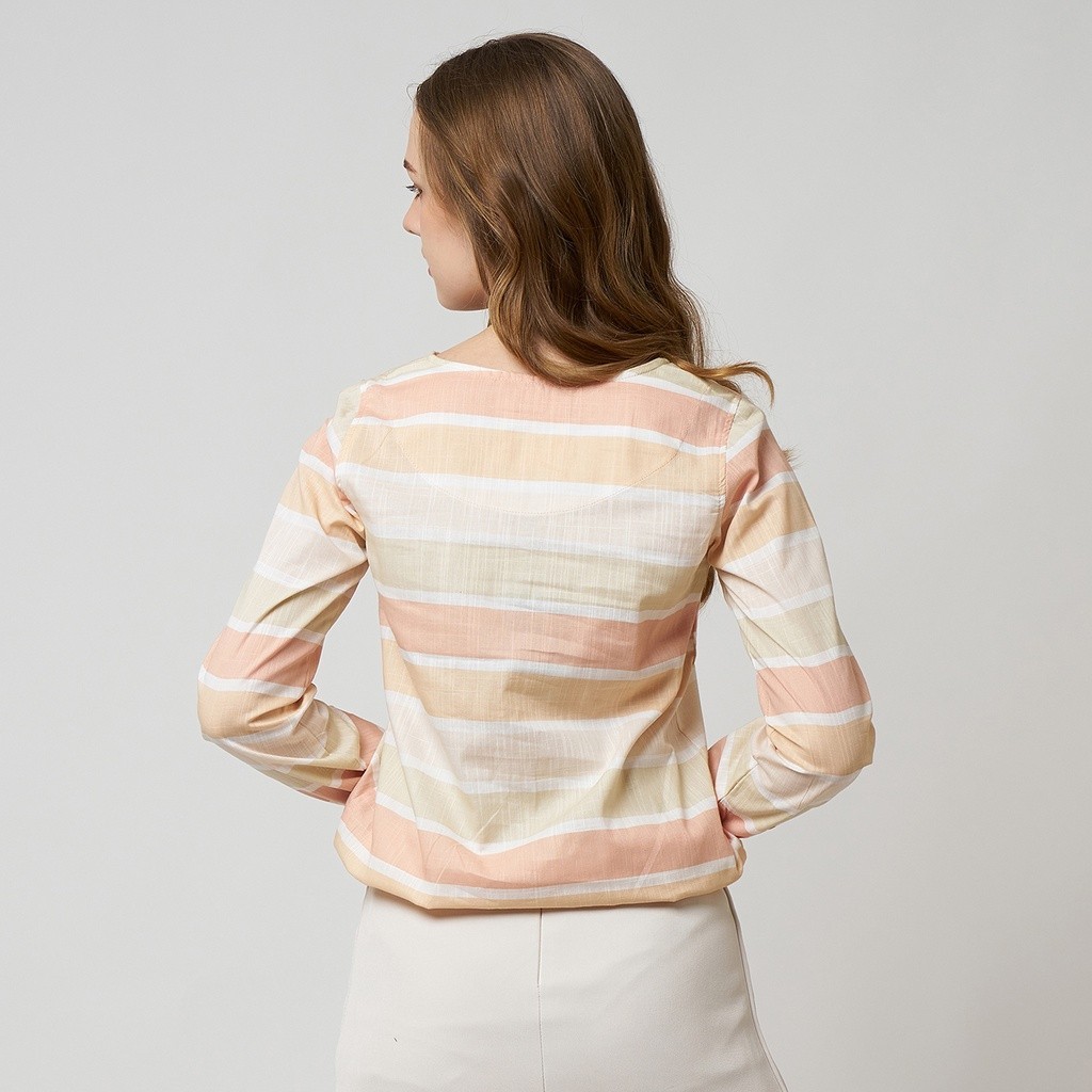 [THE NEW BEST SELLER] MCB Blouse Wanita Salur Annie Peach 5506032
