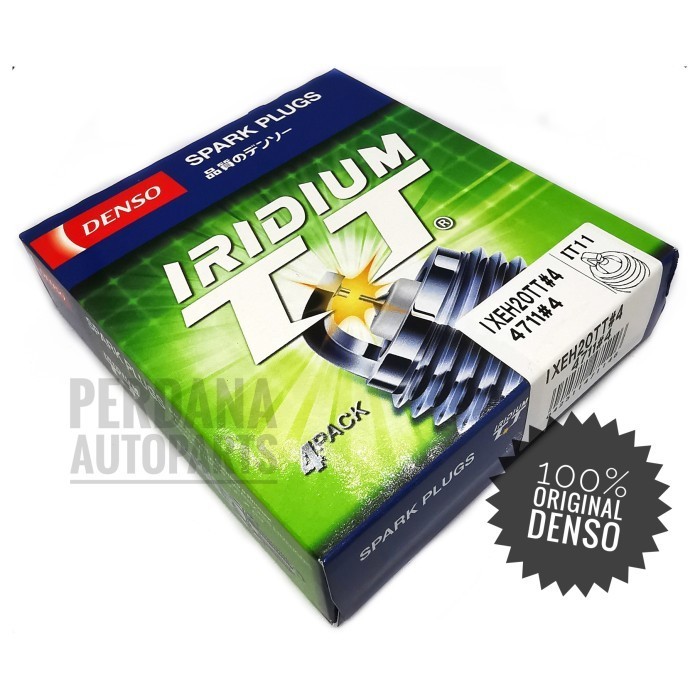 Terlaris Busi Toyota Agya 1.2 / Calya 1.2 Asli Denso Iridium Tt Japan Promo Terbaru