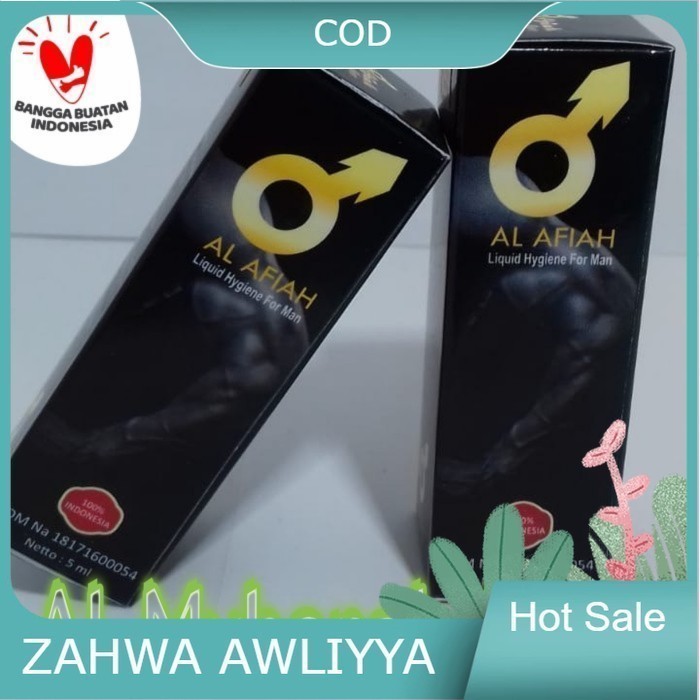 Terlaris Minyak Oles Premium Al-Afiah BPOM Untuk Pria Dewasa / AL AFIAH For Men SALE