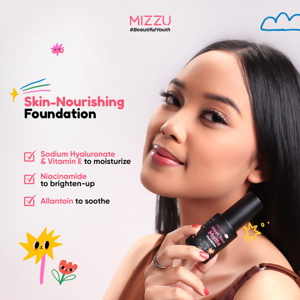 [ONLINE EXCLUSIVE] Mizzu X Sasa Meet Your Mate Foundation - Lovely Fair