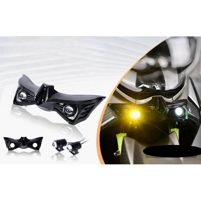 WINGLET CARBON PLUS LAMPU TEMBAK YAMAHA NMAX 155 OLD WINGLET NMAX LAMA