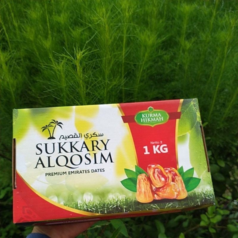 

Kurma Sukkari Al Qosim Kurma Hikmah 1kg