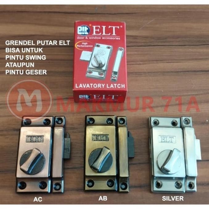 Grendel Putar Pintu Geser / Grendel pintu sliding / Slot Pintu ELT