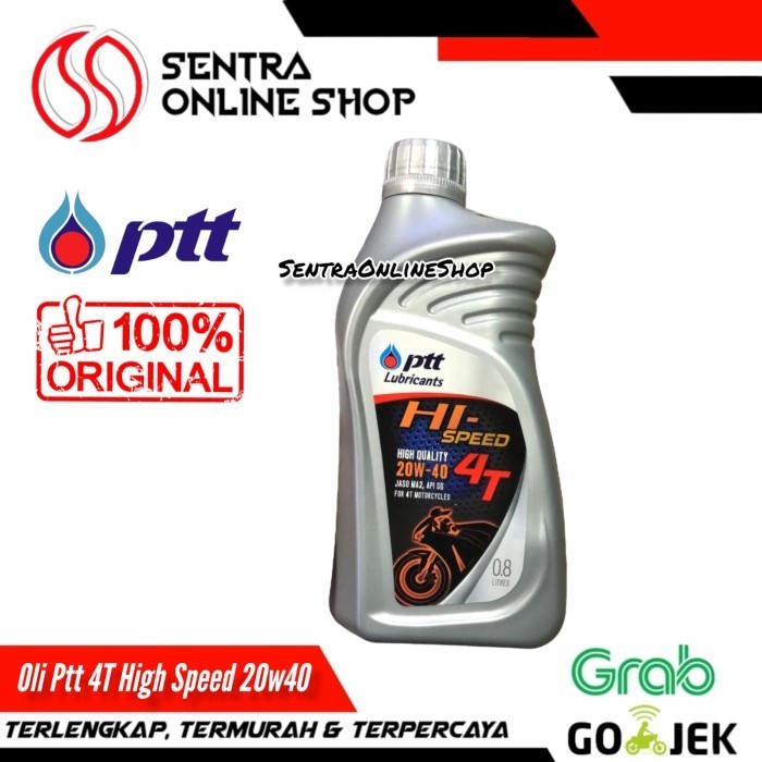 Best Oli Ptt High Speed 4T 20W 40 800Ml Gratis Ongkir