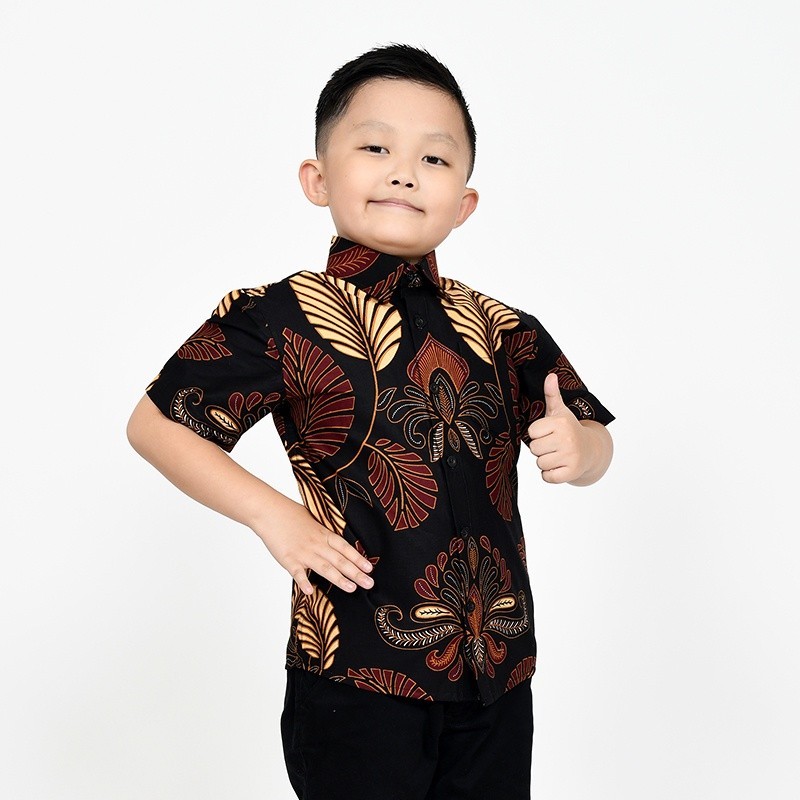 [THE NEWEST COLLECTIONS] Hadinata Batik Kemeja Anak Fadhil Freya