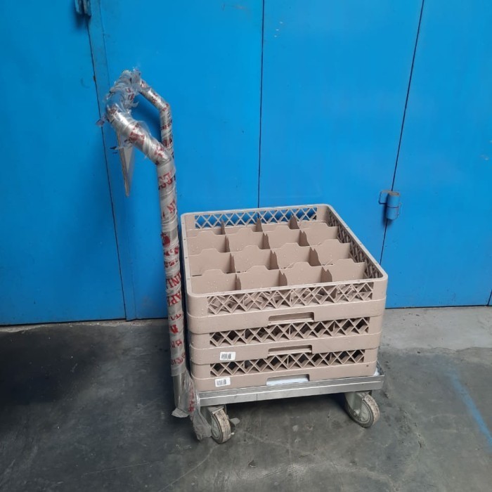 GLASS RACK TROLLEY #ART-DRT-50-1