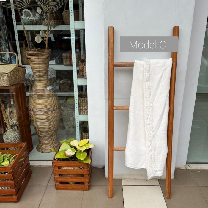 TANGGA KAYU AESTHETIC / TANGGA DEKORASI