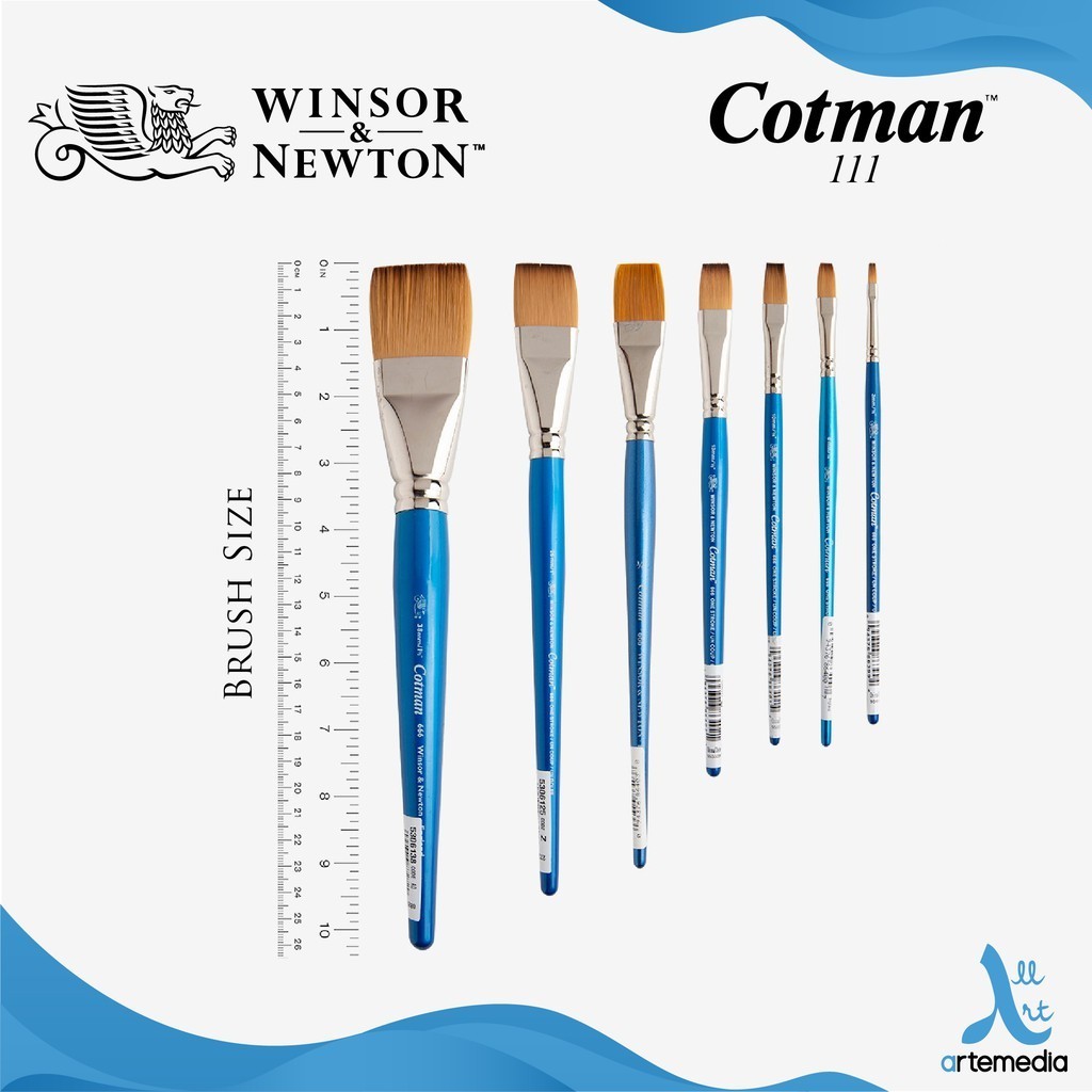 

Kuas Lukis Winsor & Newton Cotman Series 666 One Stroke Synthetic Brush
