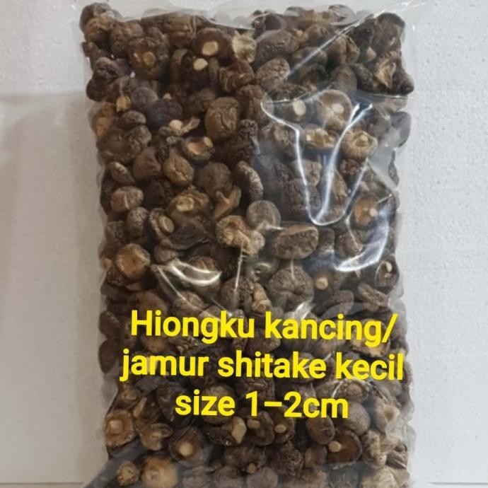 

jamur shitake kering 100 gram/hiongku mini/Siangku kecil/hioko