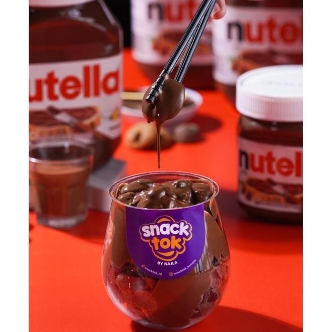 

CR - SNACKTOK FULL COOKIES NUTELLA TERLARIS